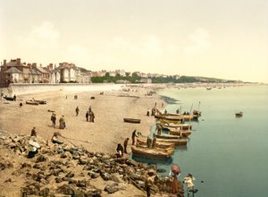 Het strand, Exmouth