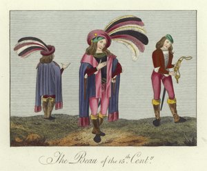 De beau van de 15e eeuw