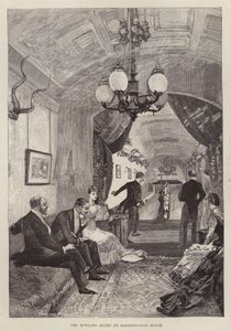 De bowlingbaan in Sandringham House, Norfolk door English School