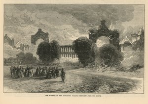 De brand van Alexandra Palace