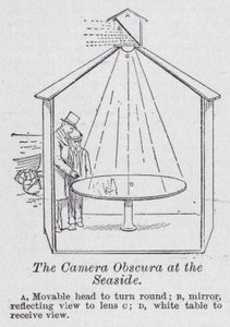 De camera obscura aan zee