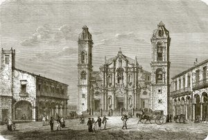 De kathedraal van Havana door English School