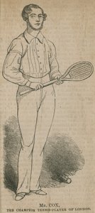 De kampioen tennisser van Londen