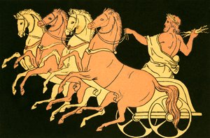De wagen van Zeus door English School