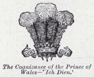 Het kenteken van de Prins van Wales, 