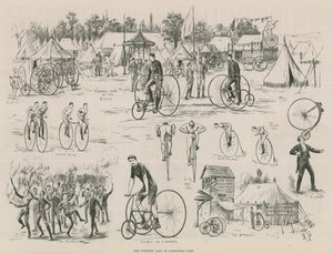 Het fietserskamp bij Alexandra Park door English School