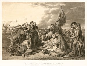De dood van Generaal Wolfe