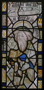 Het oostelijke raam met St. Jacobus