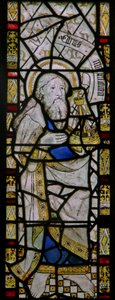 Het oostelijke raam met St. Judas