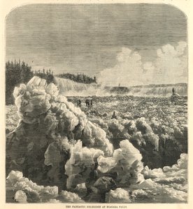 De fantastische ijsbrug bij Niagara Falls