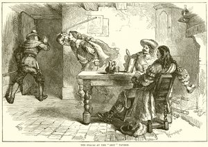 Het gevecht in de Ship-taverne