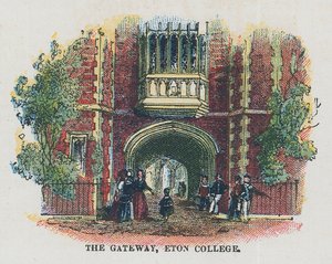 De poort, Eton College door English School