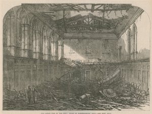 De grote brand van de stad: ruïnes van Haberdashers Hall