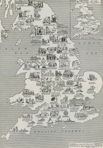 De groepering van Britse industrieën door English School