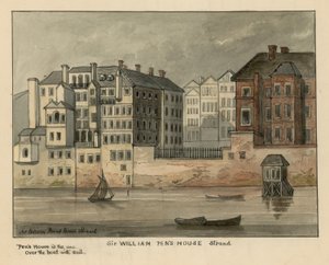 Het huis van Sir William Penn door English School