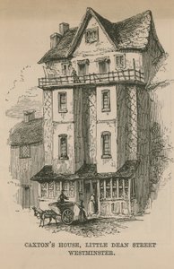 Het huis van William Caxton door English School