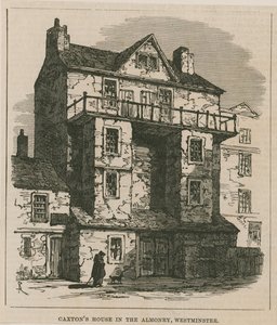 Het huis van William Caxton door English School