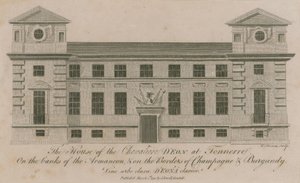 Het huis van de Chevalier DEon in Tonnerre door English School