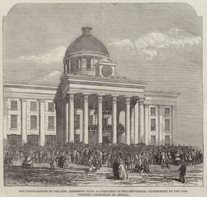 De Inhuldiging van de Eerwaarde Jefferson Davis
