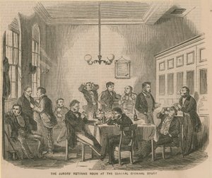 De jurykamer bij het Centraal Strafhof door English School