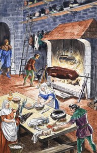 De keuken van vroeger