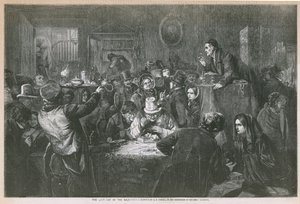 De laatste dag van de verkoop door English School