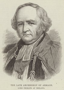 De overleden Aartsbisschop van Armagh, Lord Primate van Ierland