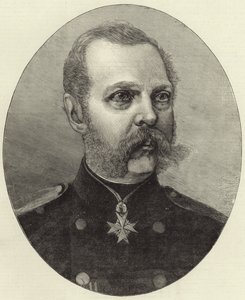 De overleden Keizer Alexander II door English School