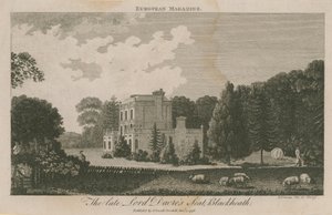 Het late Lord Dacres zetel in Blackheath