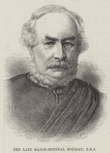 De overleden Generaal-Majoor Boileau, FRS door English School
