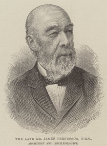 De overleden meneer James Fergusson, FRS, architect en archeoloog door English School