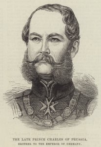 De overleden Prins Charles van Pruisen, broer van de Keizer van Duitsland door English School