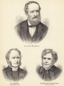 De wijlen dominee Mark Pattison, Dr Rickersteth, de wijlen bisschop van Ripon, de rechter eerwaarde... door English School
