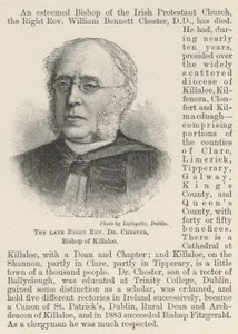 De overleden Rechtse Eerwaarde Dr Chester, Bisschop van Killaloe door English School