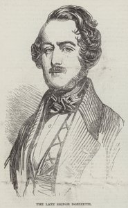 De overleden Signor Donizetti