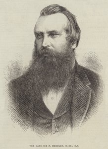 De overleden Sir F Crossley, Baronet, MP door English School