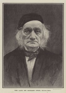 De overleden Sir Richard Owen, KCB, FRS door English School