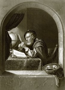 De man van letters door English School