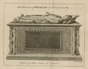 Het monument van Hendrik III door English School