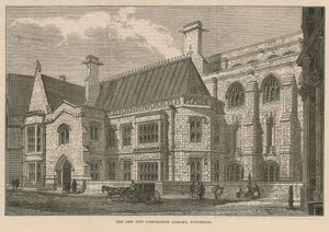 De nieuwe Stadsbibliotheek, Guildhall, Londen