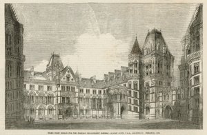 De nieuwe overheidskantoren door English School