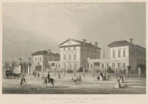 Het nieuwe London Fever Ziekenhuis, Liverpool Road door English School