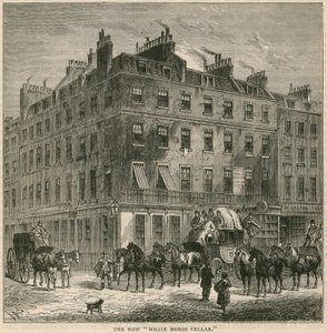 De nieuwe White Horse Cellar, Londen door English School