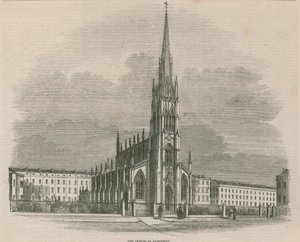 De nieuwe kerk in Paddington, Londen door English School