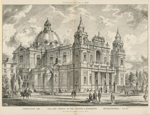 De nieuwe kerk van het Oratorium door English School