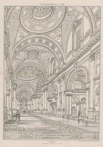 De nieuwe kerk van het Oratorium door English School