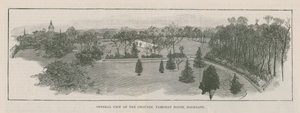 Het nieuwe openbare park in Highgate: algemeen overzicht van de gronden, Fairseat House, Highgate