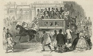De nieuw verbeterde Omnibus van Adams & Co door English School