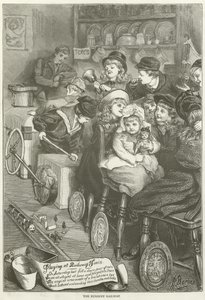 De kinderkamer spoorweg door English School