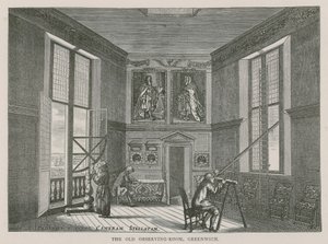 De oude observatiekamer, Greenwich